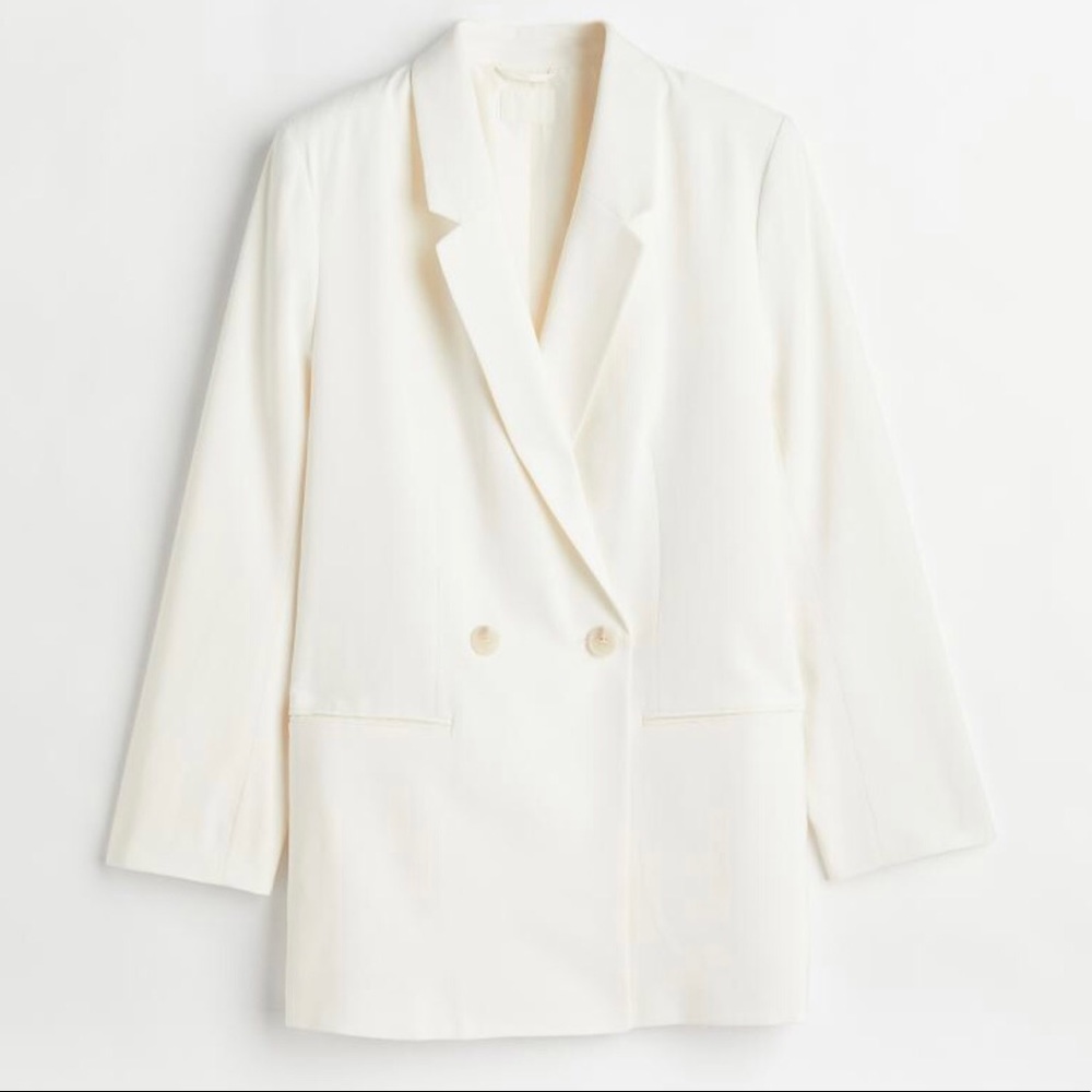 Relaxed fit blazer